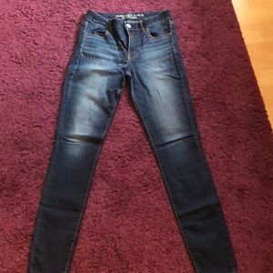 Dark Wash High Waisted Jeans